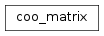 Inheritance diagram of coo_matrix