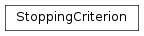 Inheritance diagram of StoppingCriterion